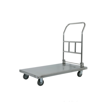 Four-wheeled Folding Platform Cart